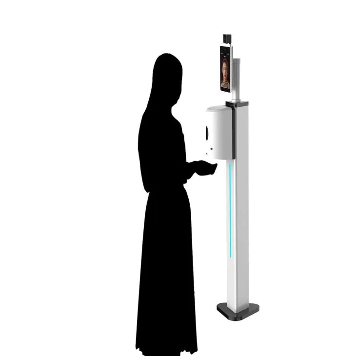 Hand Sanitizer Face Recognition Camera Measuring Equipment